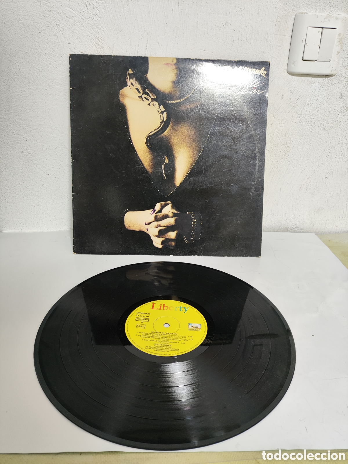 Discos de vinilo: Vinilo Whitesnake - Slide It In - Foto 1