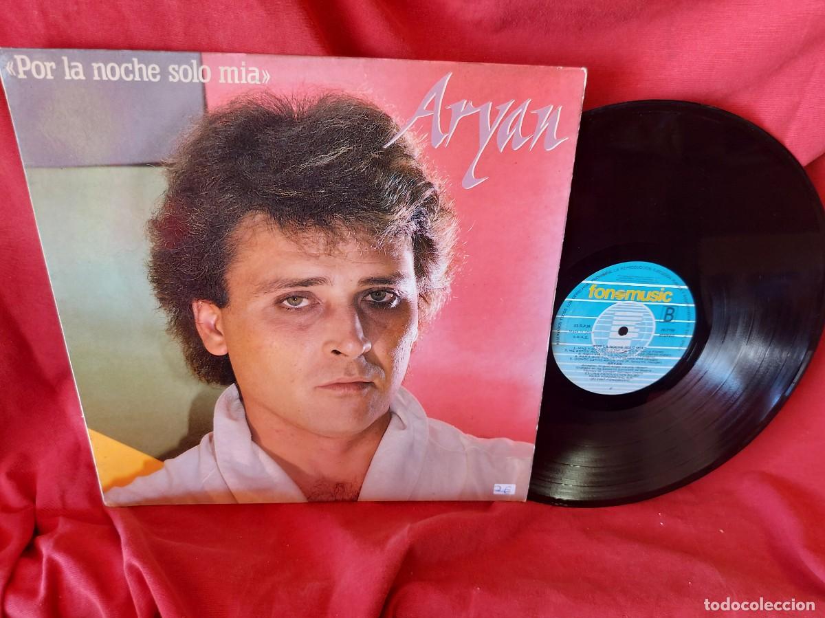 Discos de vinilo: LP, ARYAN POR LA NOCHE S&Oacute;LO MIA 1987 ( PEDIDOS M&Iacute;NIMOS 10 &euro; ) CAJA N.&ordm; 4 - LP