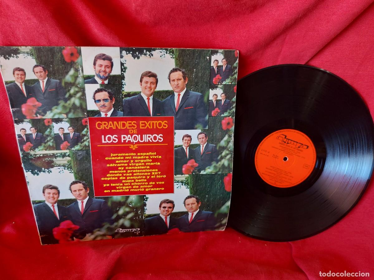 Discos de vinilo: LP, GRANDES &Eacute;XITOS DE LOS PAQUIROS 1973 ( PEDIDOS M&Iacute;NIMOS 10 &euro; ) CAJA N.&ordm; 4 - LP