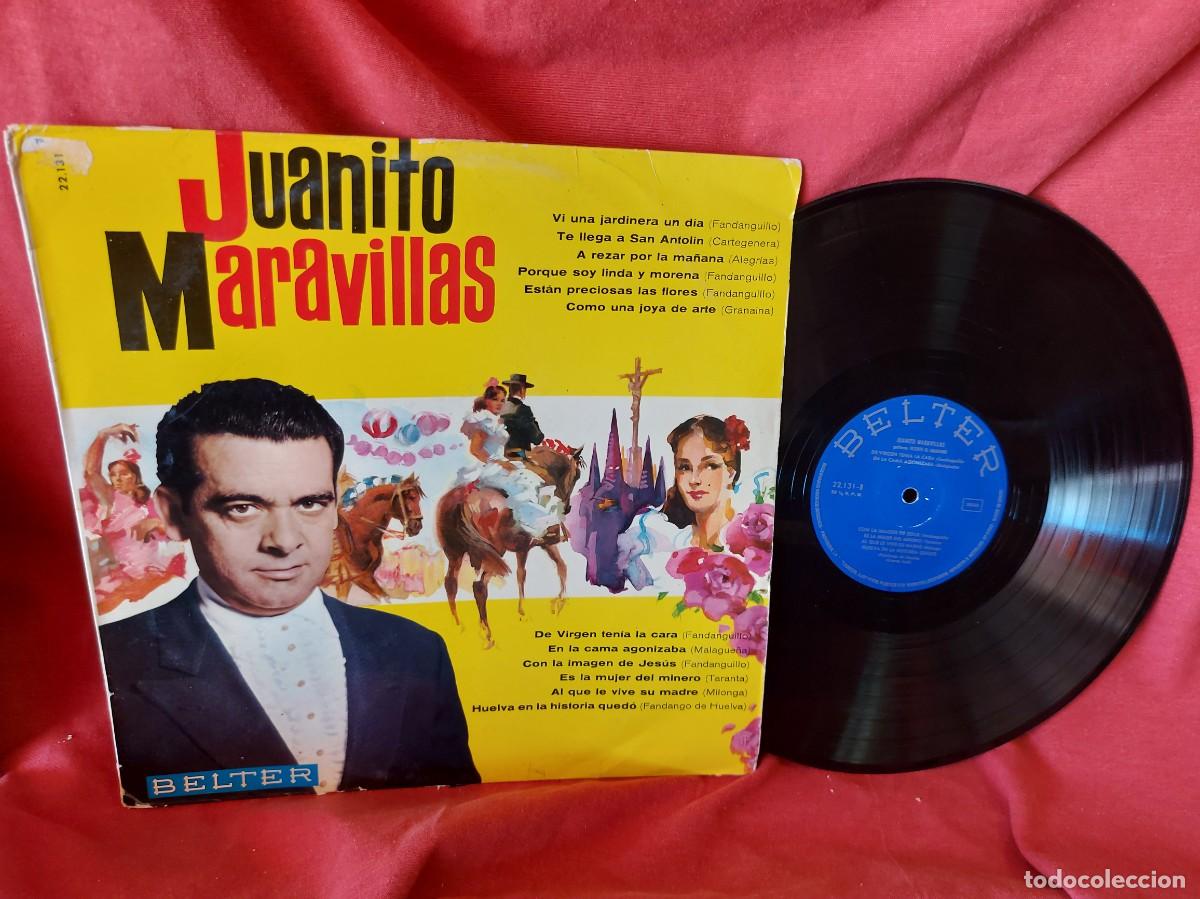 Discos de vinilo: LP JUANITO MARAVILLAS & VICENTE EL GRANAINO LP 1967 Belter ( PEDIDOS M&Iacute;NIMOS 10 &euro; ) CAJA N.&ordm; 4 - LP