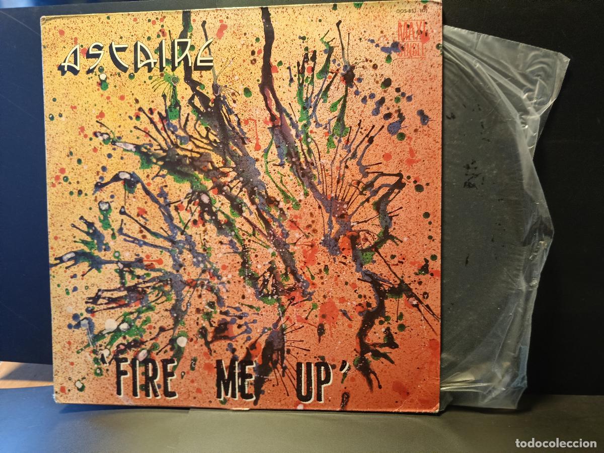 Discos de vinilo: MAXI-ASTAIRE-FIRE ME UP ZAFIRO 1986 PEPETO