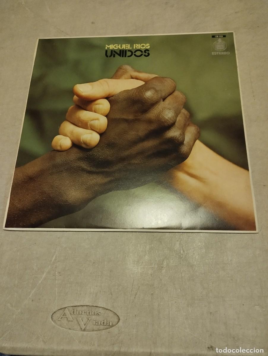 Discos de vinilo: MIGUEL RIOS LP UNIDOS ESP.1983 - Foto 1