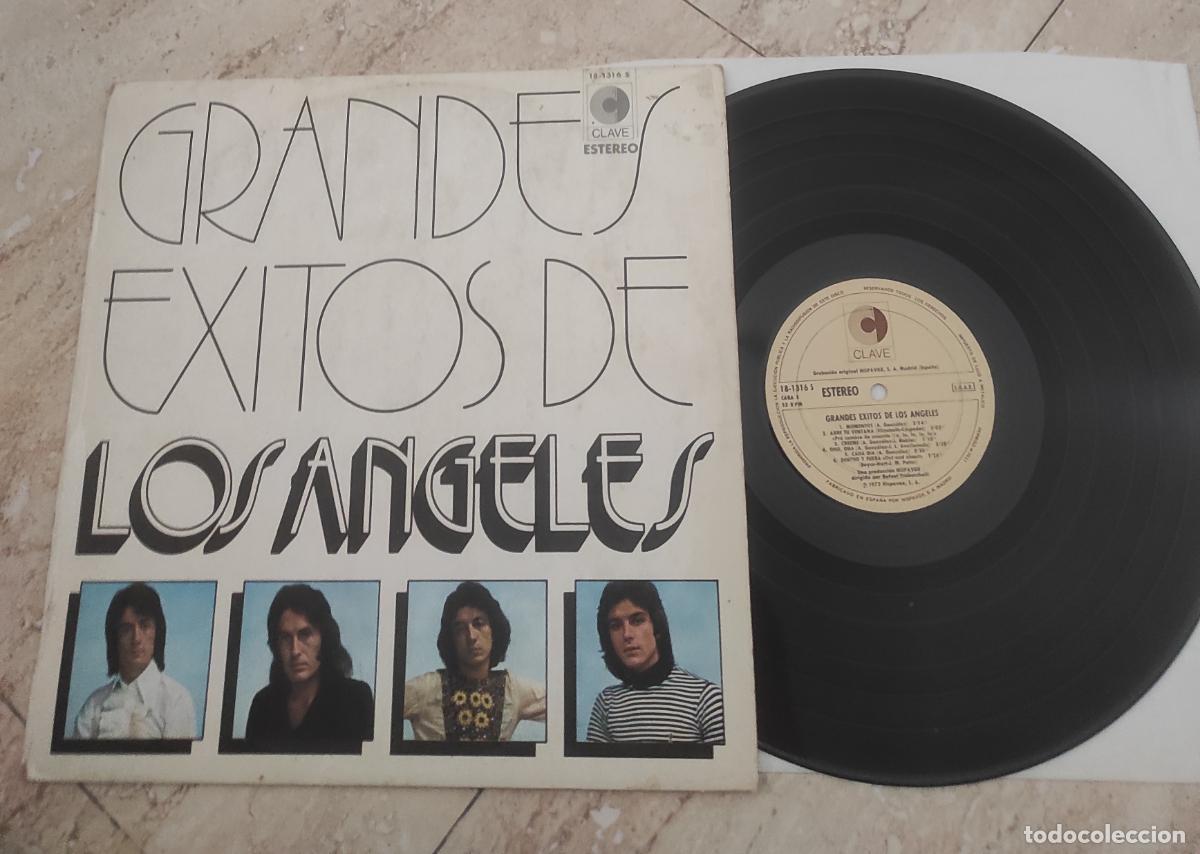 Disques de vinyle: Los Angeles &lrm;- Grandes Exitos De Los Angeles - LP Spain 1973 - Clave &lrm;-RARA EDICION