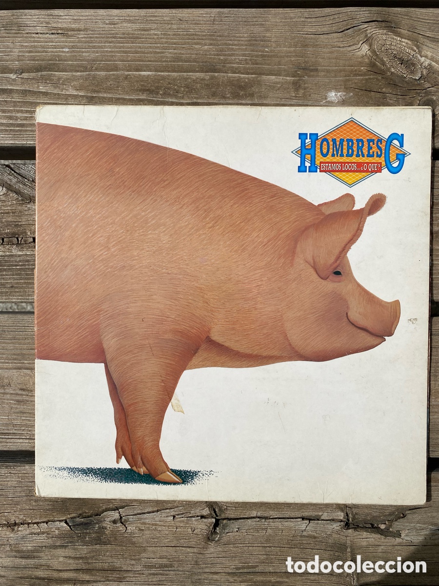 Discos de vinil: DISCO HOMBRES G. ESTAMOS LOCOS....&iquest;O QUE? LP 1987