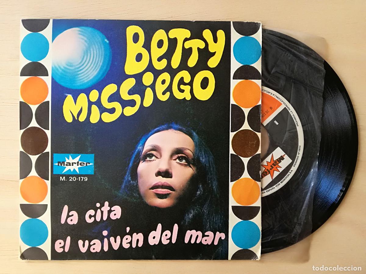 Discos de vinilo: BETTY MISSIEGO - LA CITA - MARFER - PEDIDO MINIMO 7&euro;