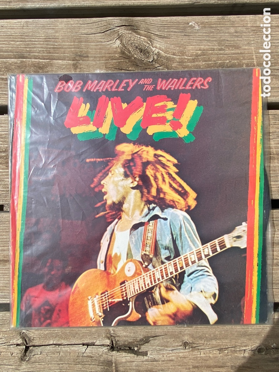 Discos de vinilo: Disco LP Bob Marley And The Wailers Live Edicion Espa&ntilde;ola 1979
