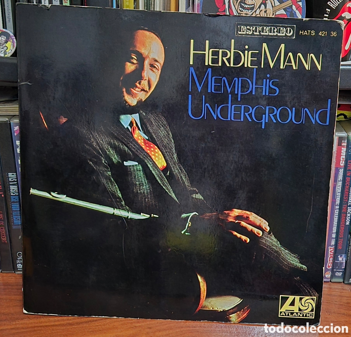 Discos de vinilo: Herbie Mann &ndash; Memphis Underground Lp Spain 1969 - Foto 1