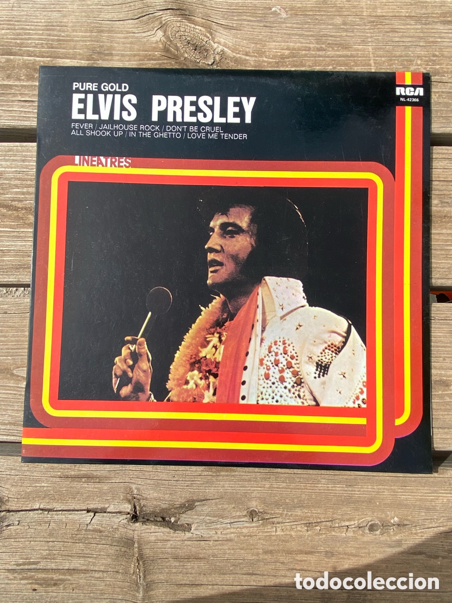 Discos de vinilo: Disco LP Elvis Presley Pure Gold 1978