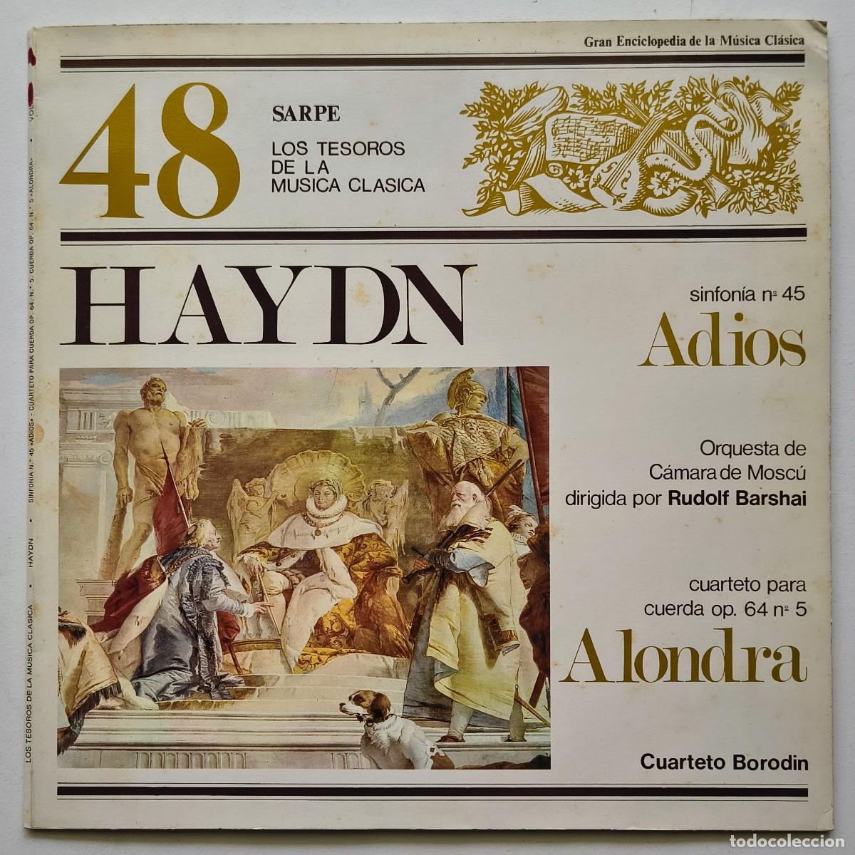 Discos de vinilo: Haydn - Los Tesoros de la musica clasica - 48