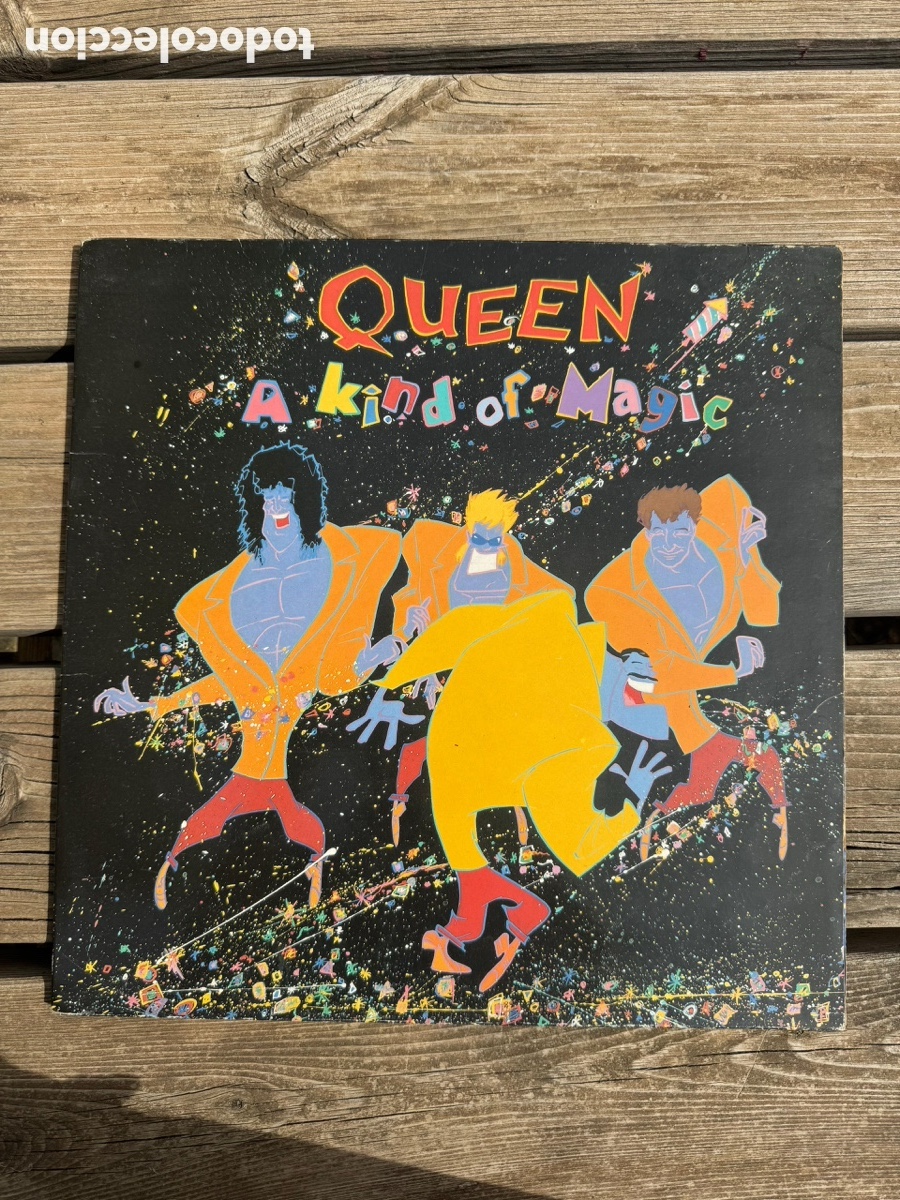 Discos de vinilo: Disco lp Queen A Kind Of Magic 1986