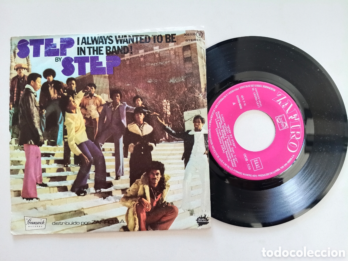 Discos de vinilo: Step By Step - I Always Wanted To Be In The Band - SINGLE ESPA&Ntilde;A BRUNSWICK 1977 // MODERN SOUL FUNK
