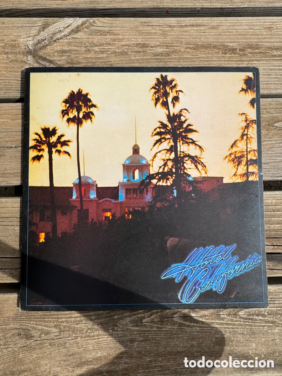 Discos de vinilo: Disco LP EAGLES-HOTEL CALIFORNIA-GATEFOLD 1976