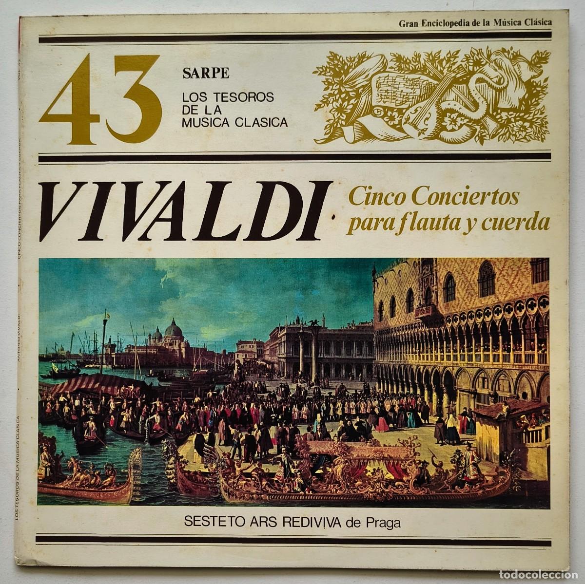 Vinyl records: Vivaldi - Los Tesoros de la musica clasica - 43
