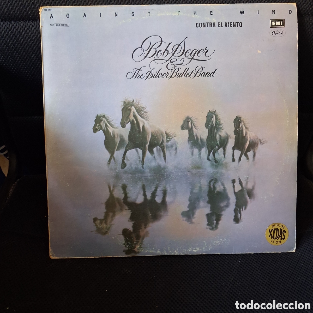 Discos de vinilo: Bob Seger And The Silver Bullet Band &ndash; Against The Wind = Contra El Viento