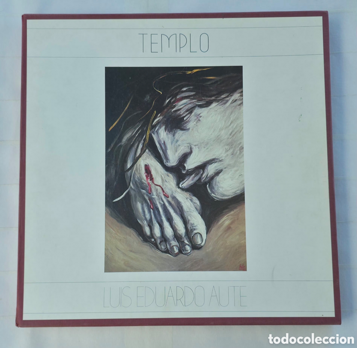 Discos de vinilo: Vinilo + libreto Luis Eduardo Aute - Templo (1987) EDICI&Oacute;N LIMITADA N&ordm; 331 FIRMADO