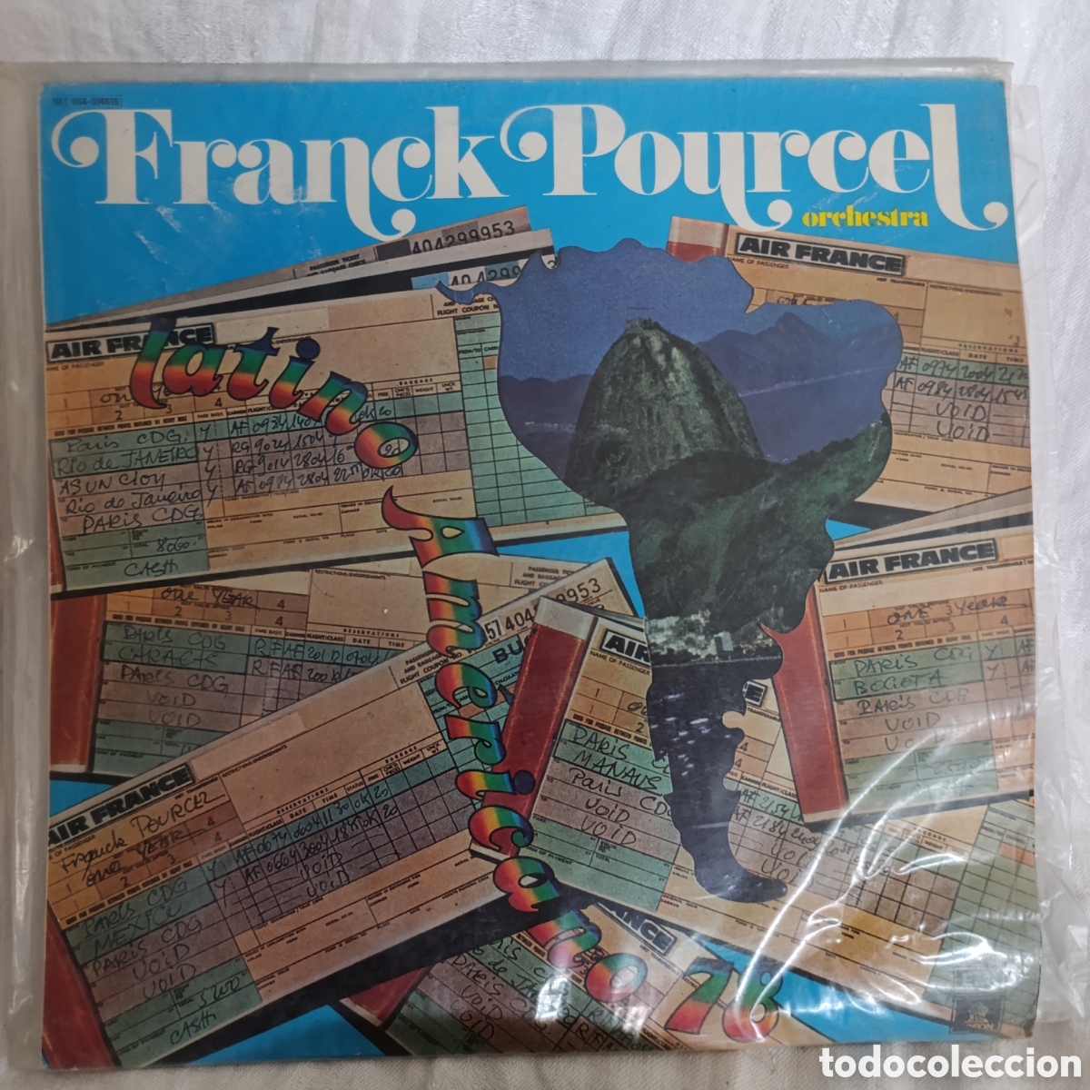 Discos de vinilo: &aacute;lbum &rdquo;Latino Americano 78&rdquo; de Franck Pourcel Orchestra.