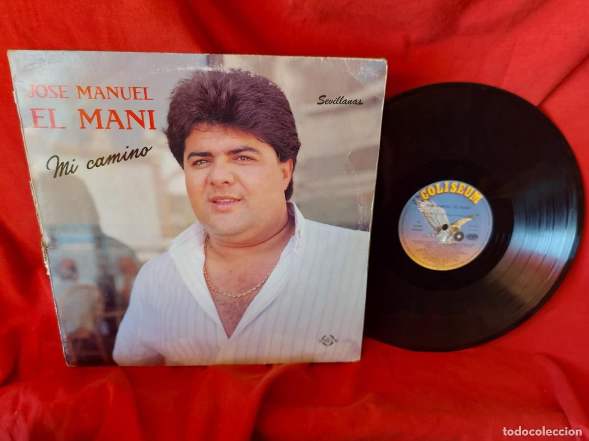 Discos de vinilo: LP JOS&Egrave; MANUEL EL MANI 1989 ( PEDIDOS M&Iacute;NIMOS 10 &euro; ) CAJA N.&ordm; 4 - LP