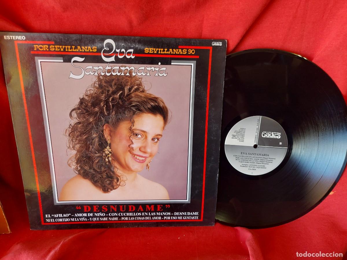 Discos de vinilo: LP EVA SANTAMAR&Iacute;A DESN&Uacute;DAME 1989 ( PEDIDOS M&Iacute;NIMOS 10 &euro; ) CAJA N.&ordm; 4 - LP