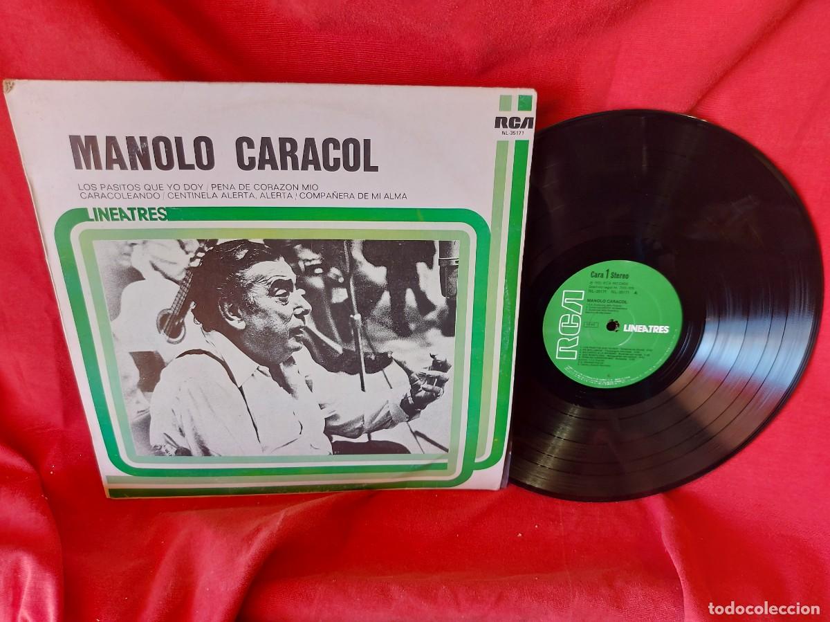 Discos de vinilo: LP MANOLO CARACOL LOS PASITOS QUE YO DOY 1972 ( PEDIDOS M&Iacute;NIMOS 10 &euro; ) CAJA N.&ordm; 4 - LP