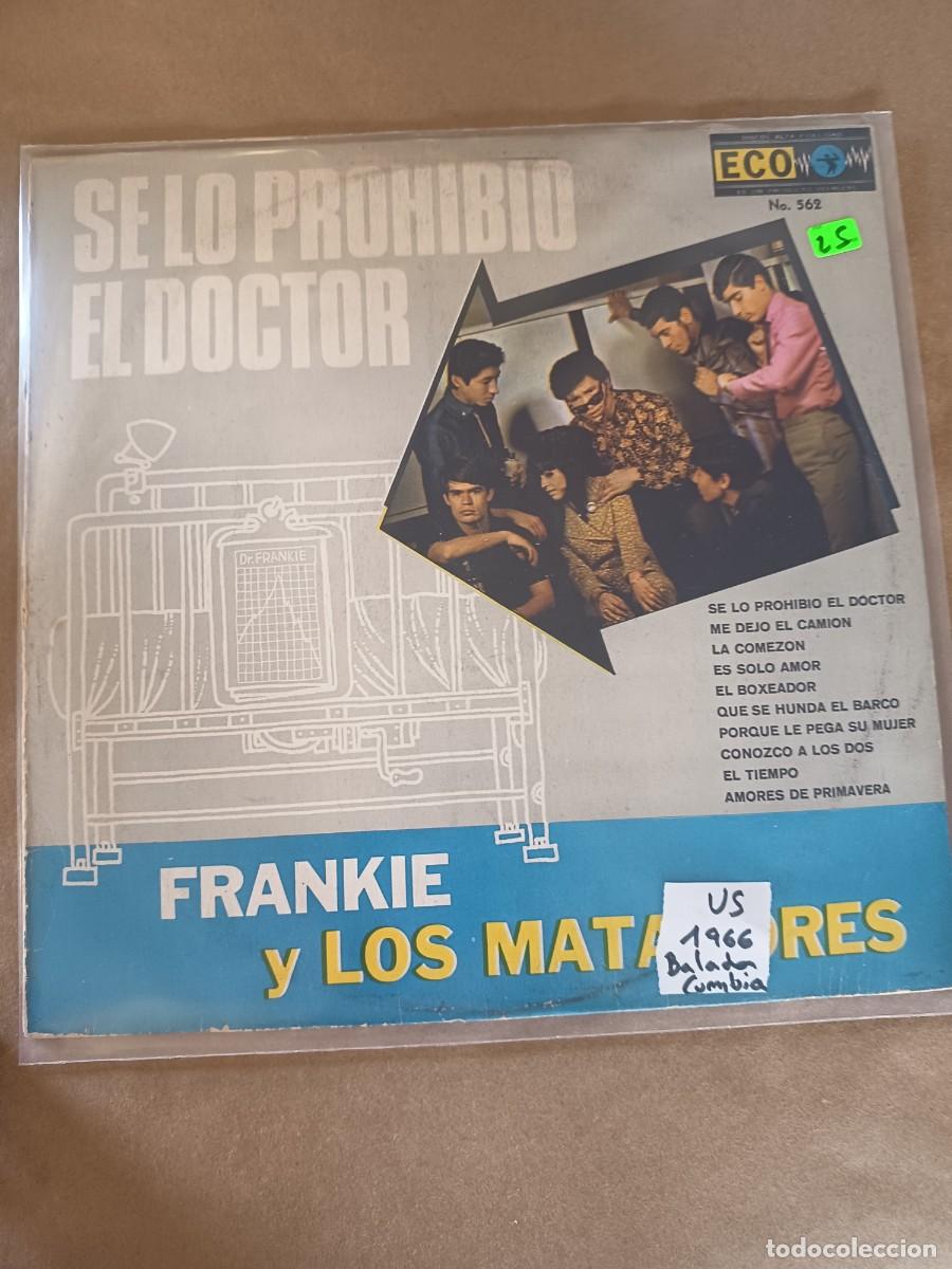 Discos de vinilo: LOTE 54, LP FRANKIE Y LOS MARADORES,( US 1966) BALADA ,CUMBIA