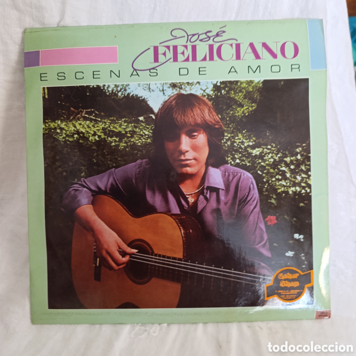Discos de vinilo: &rdquo;Escenas de Amor&rdquo; de Jos&eacute; Feliciano, lanzado en 1982