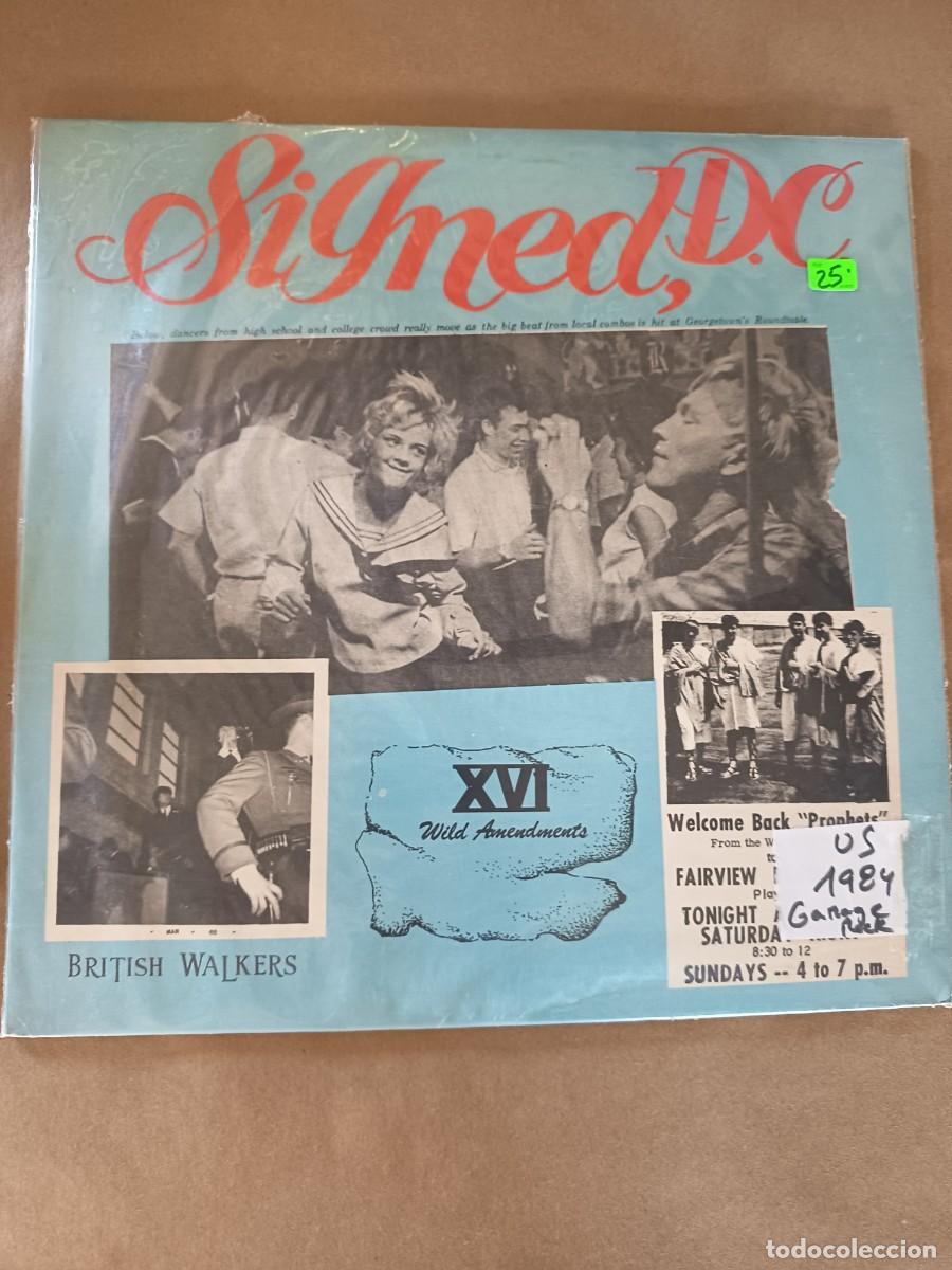 Discos de vinilo: LOTE 228, LP SIGNED,( VARIOS GRUPOS GARAGE 1984)