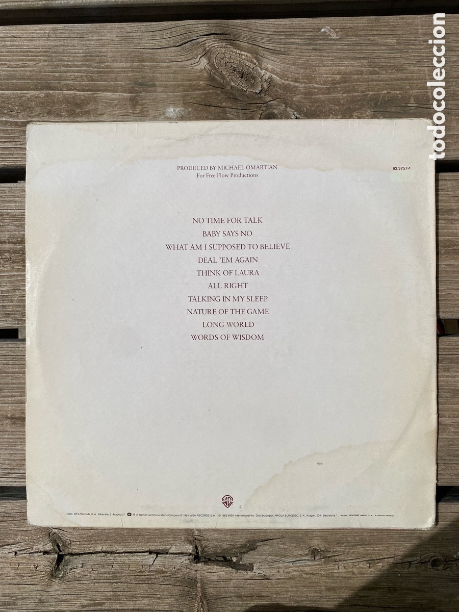 Discos de vinilo: Disco Christopher Cross Another page LP 1983 - Foto 2