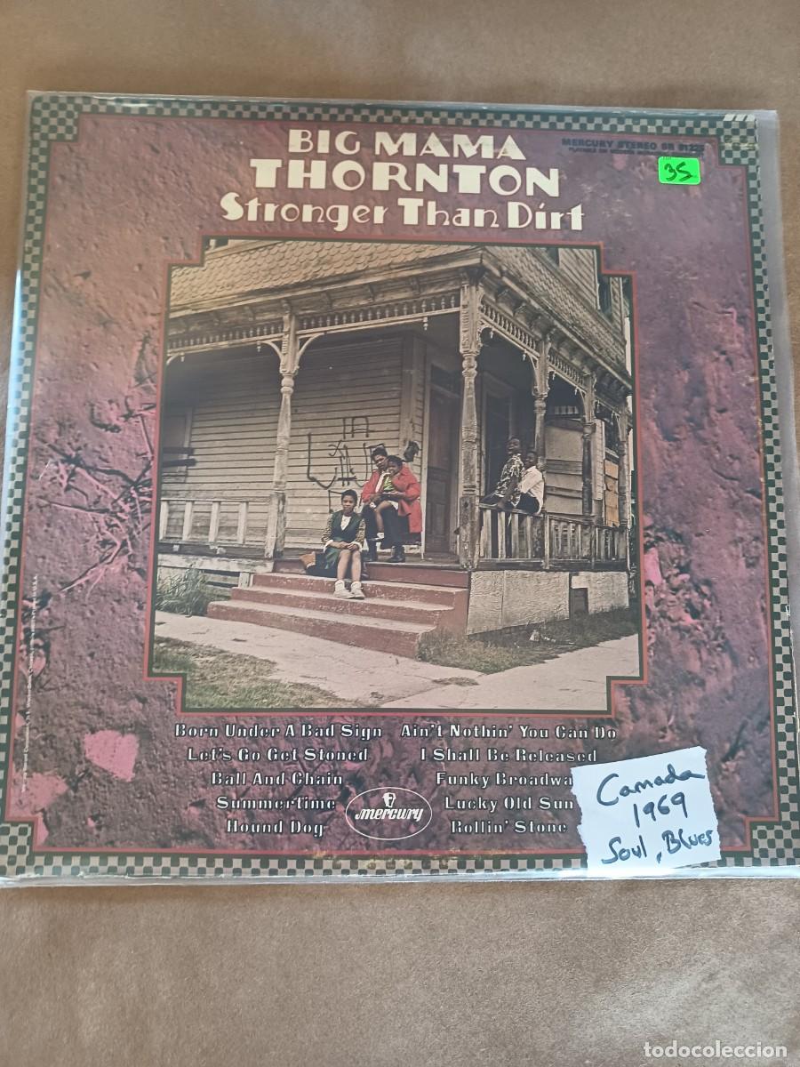 Discos de vinilo: LOTE 478, LP BIG MAMA THORNTON,1969, CANADA