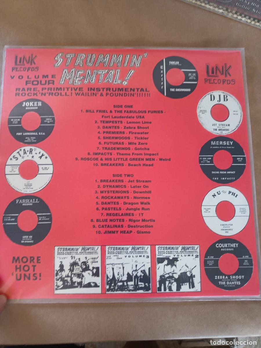Discos de vinilo: LOTE 479, LP STRUMMIN MENTAL - Foto 2