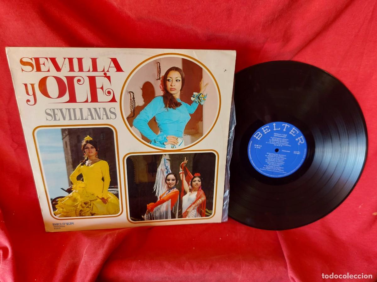 Discos de vinilo: LP SEVILLA Y OL&Egrave; SEVILLAS 1972 ( PEDIDOS M&Iacute;NIMOS 10 &euro; ) CAJA N.&ordm; 4 - LP