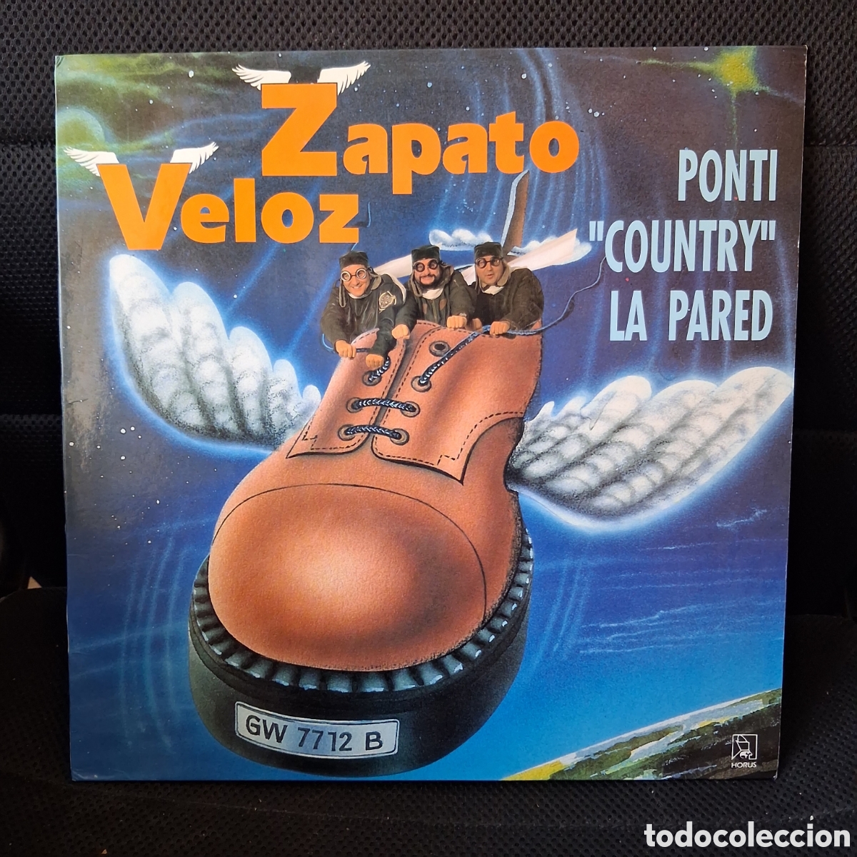 Discos de vinilo: Zapato Veloz &ndash; Ponti &rdquo;Country&rdquo; La Pared / Tractor Amarillo