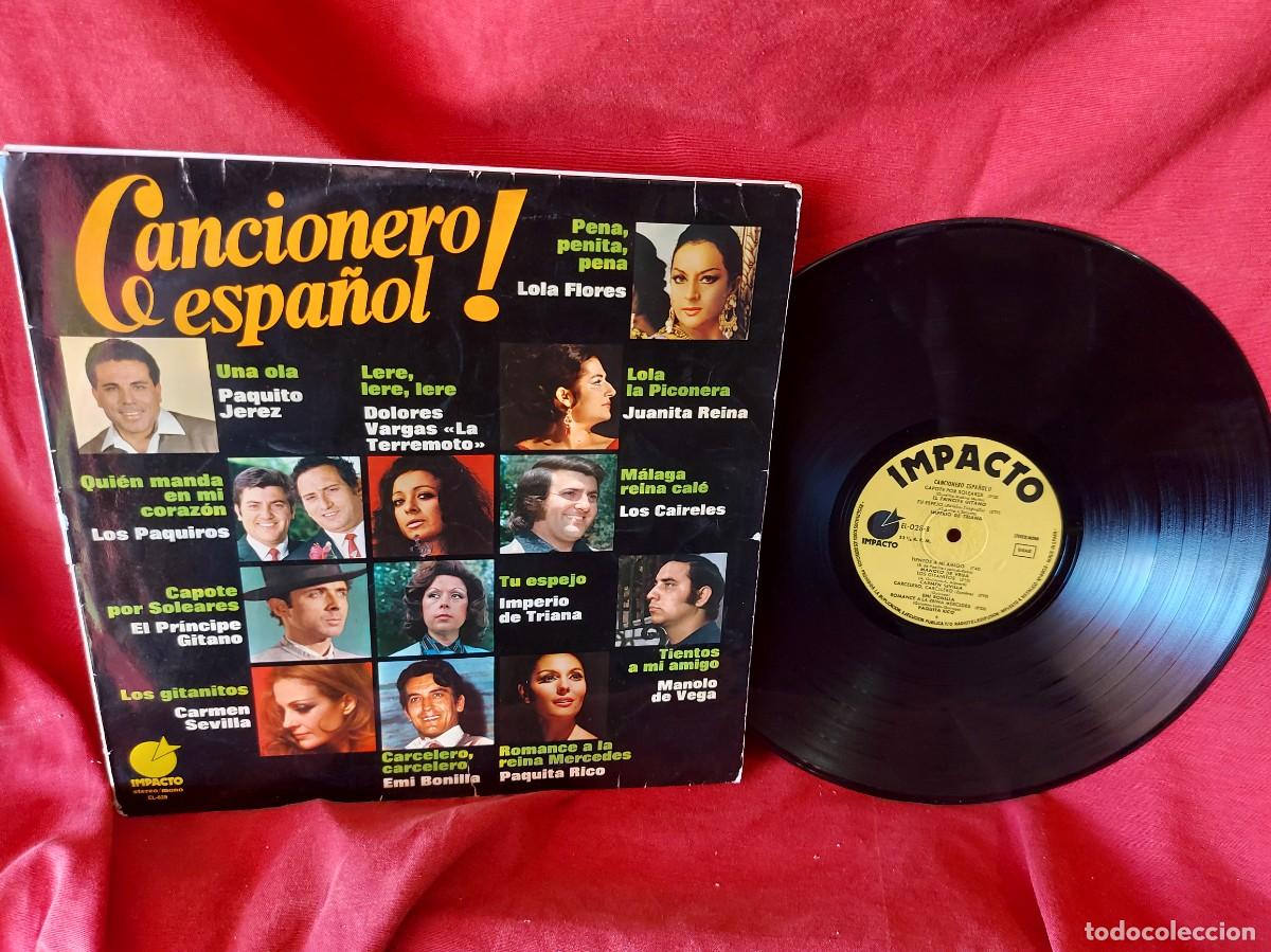 Discos de vinilo: LP CANCIONERO ESPA&Ntilde;OL ( PEDIDOS M&Iacute;NIMOS 10 &euro; ) CAJA N.&ordm; 4 - LP