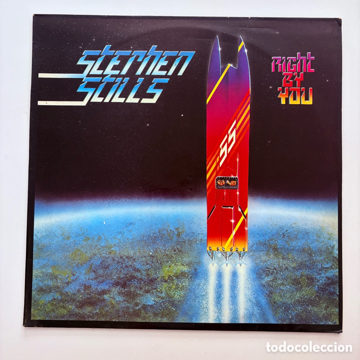 Discos de vinilo: lp Stephen Stills &ndash; Right By You edicion espa&ntilde;ola de 1984