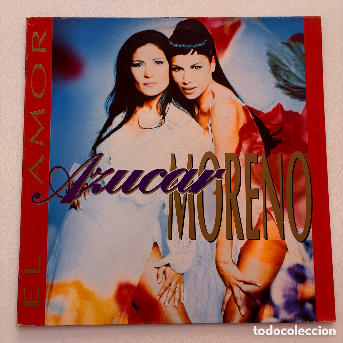 Discos de vinilo: lp Azucar Moreno &lrm;&ndash; El Amor edicion espa&ntilde;ola de 1994
