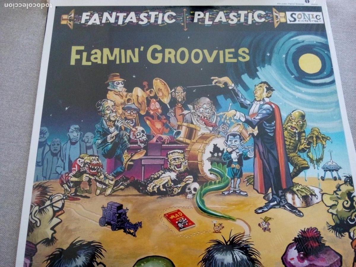 Discos de vinilo: The Flamin' Groovies Fantastic Plastic LP 2017