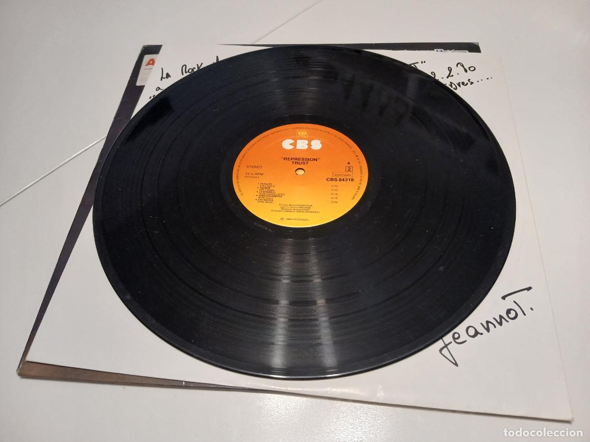 Discos de vinilo: Trust &ndash; Repression- (1980) LP disco vinilo - Foto 4