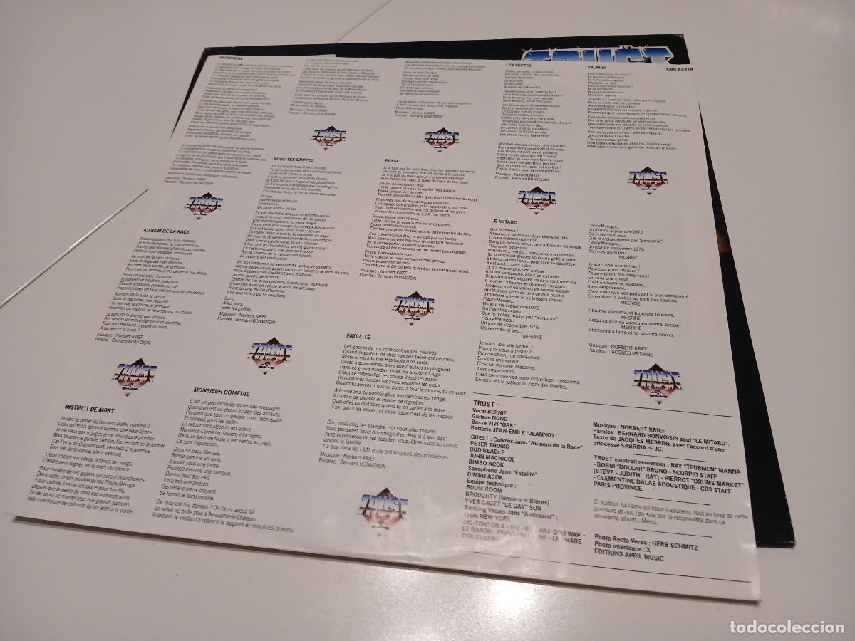 Discos de vinilo: Trust &ndash; Repression- (1980) LP disco vinilo - Foto 6