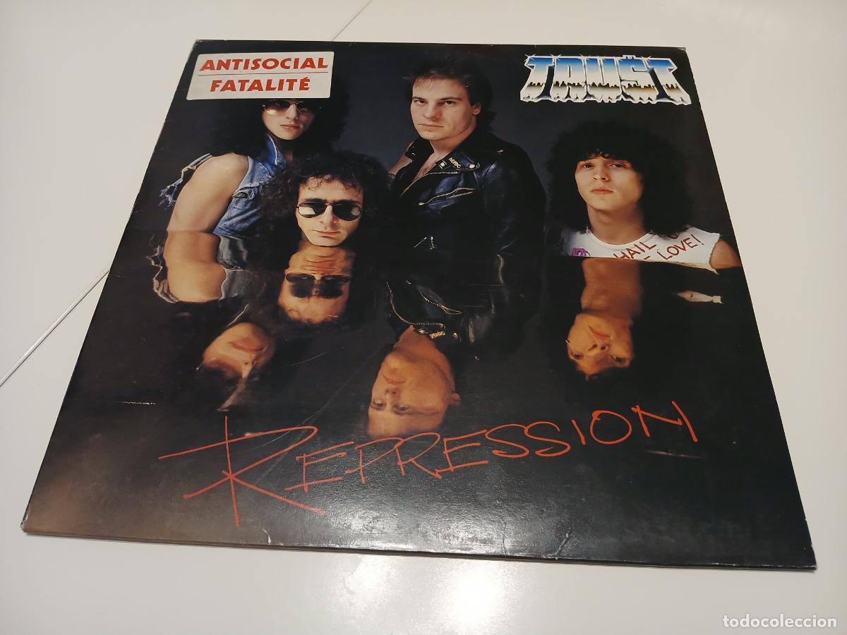 Discos de vinilo: Trust &ndash; Repression- (1980) LP disco vinilo - Foto 1