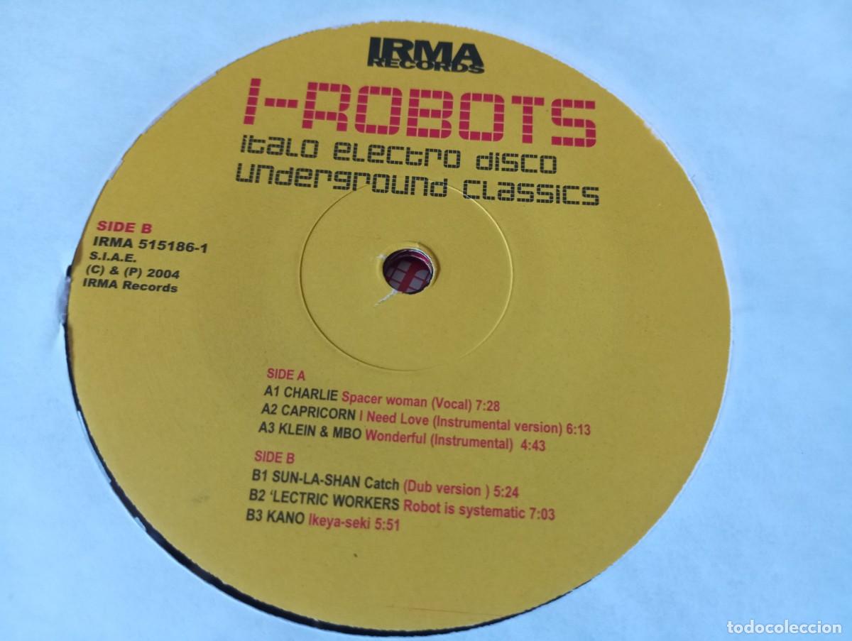 Discos de vinilo: I-Robots &ndash; Italo Electro Disco Underground Classics - 2LP - 2004 - Foto 3