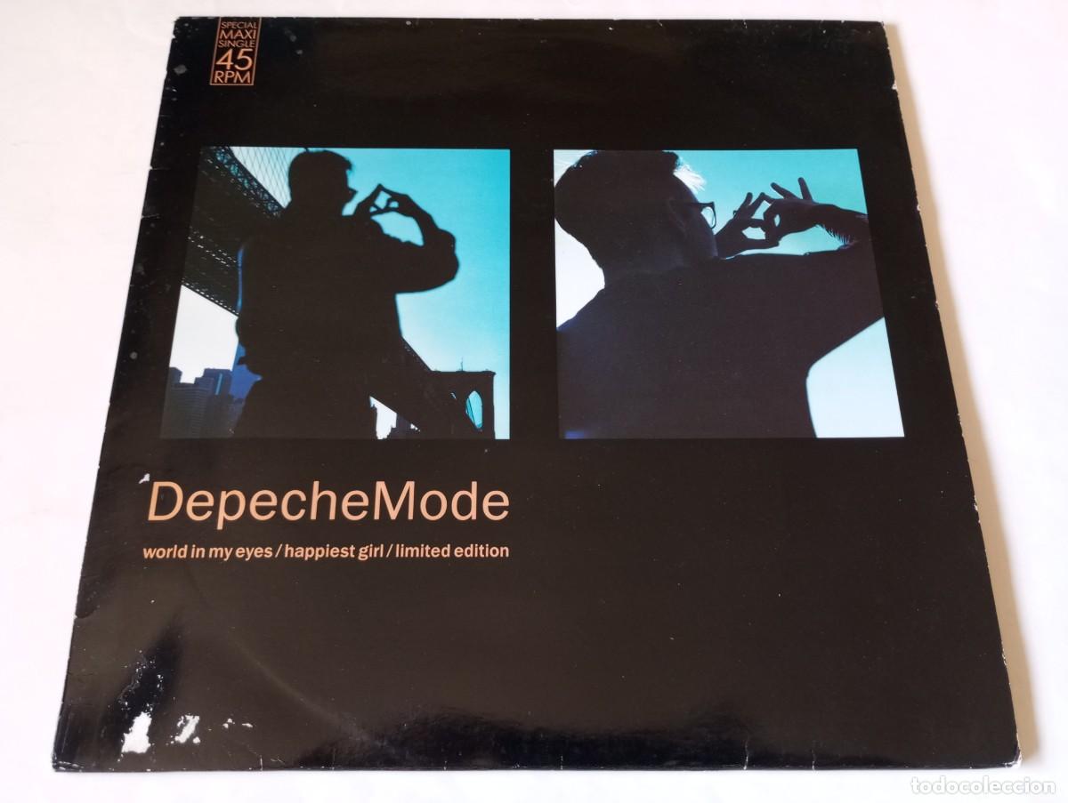 Discos de vinilo: Depeche Mode &ndash; World In My Eyes / Happiest Girl - 1990