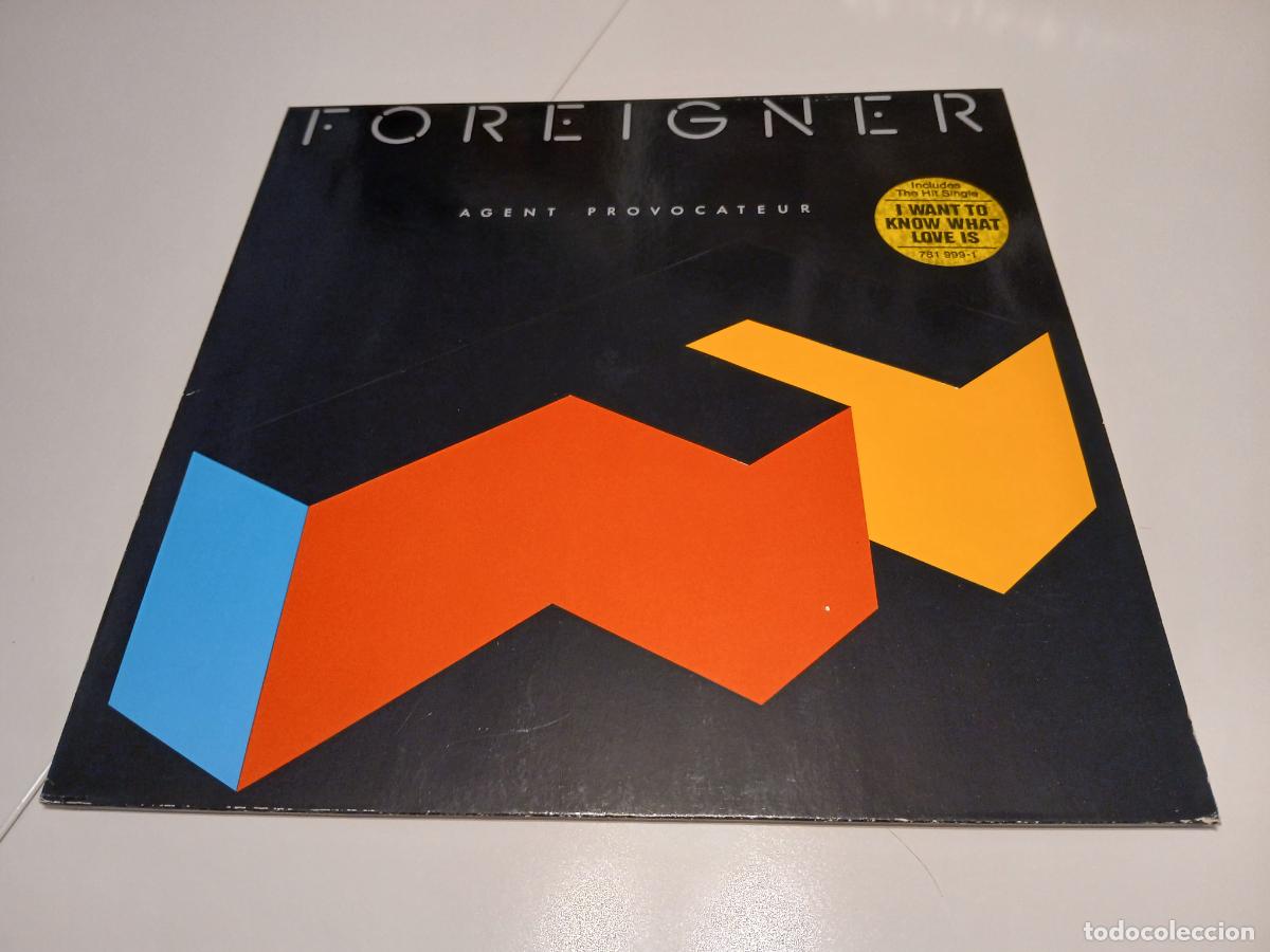Discos de vinilo: Foreigner &ndash; Agent Provocateur- (1984) LP disco vinilo