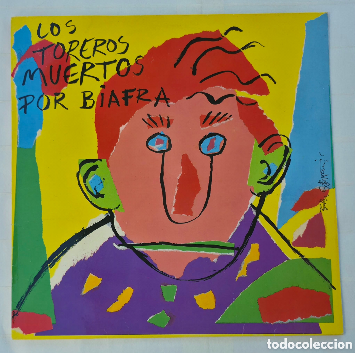 Discos de vinilo: Vinilo LP Los Toreros Muertos - Por Biafra (1987) Edici&oacute;n Original Espa&ntilde;a