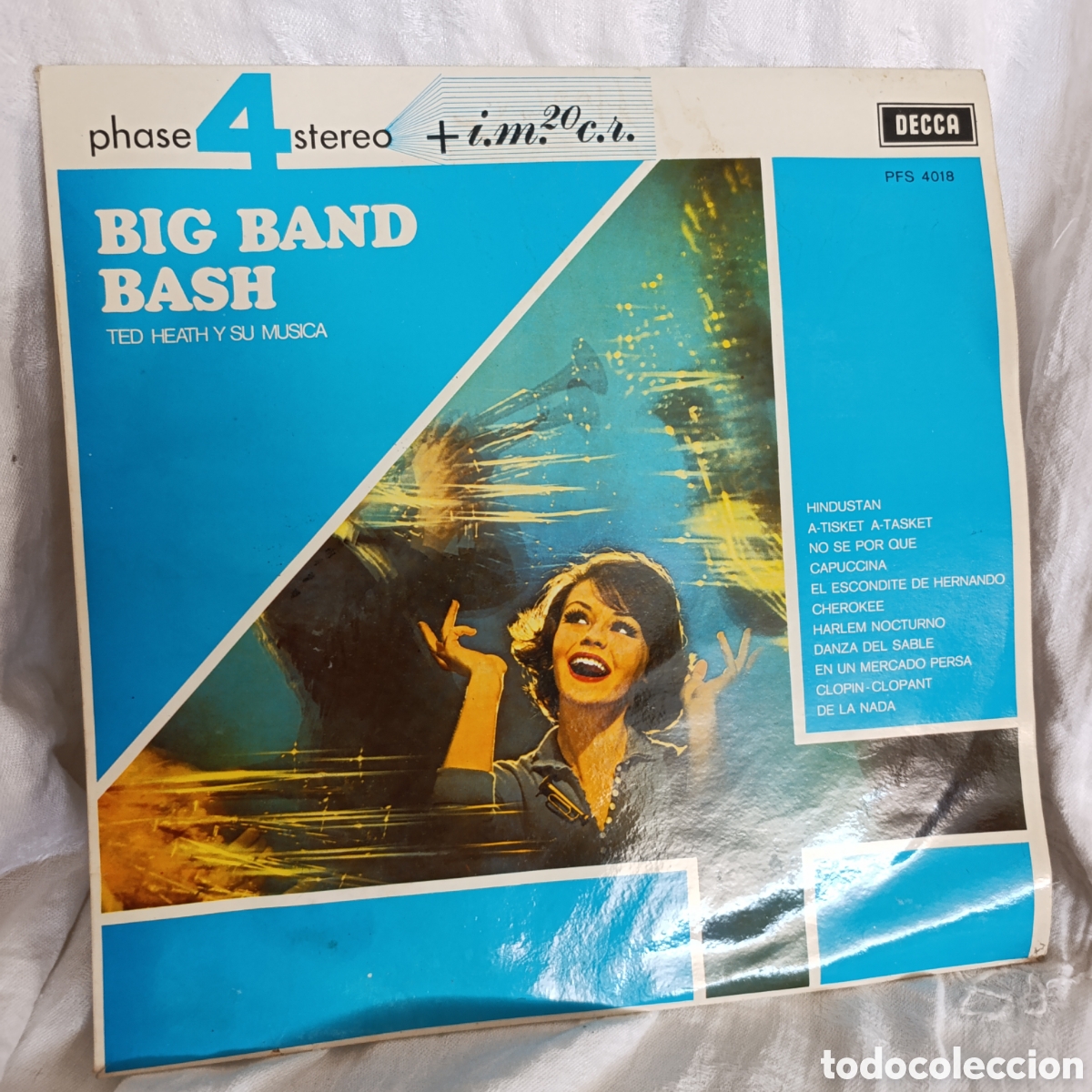 Discos de vinilo: &rdquo;Big Band Bash&rdquo; de Ted Heath And His Music,1968