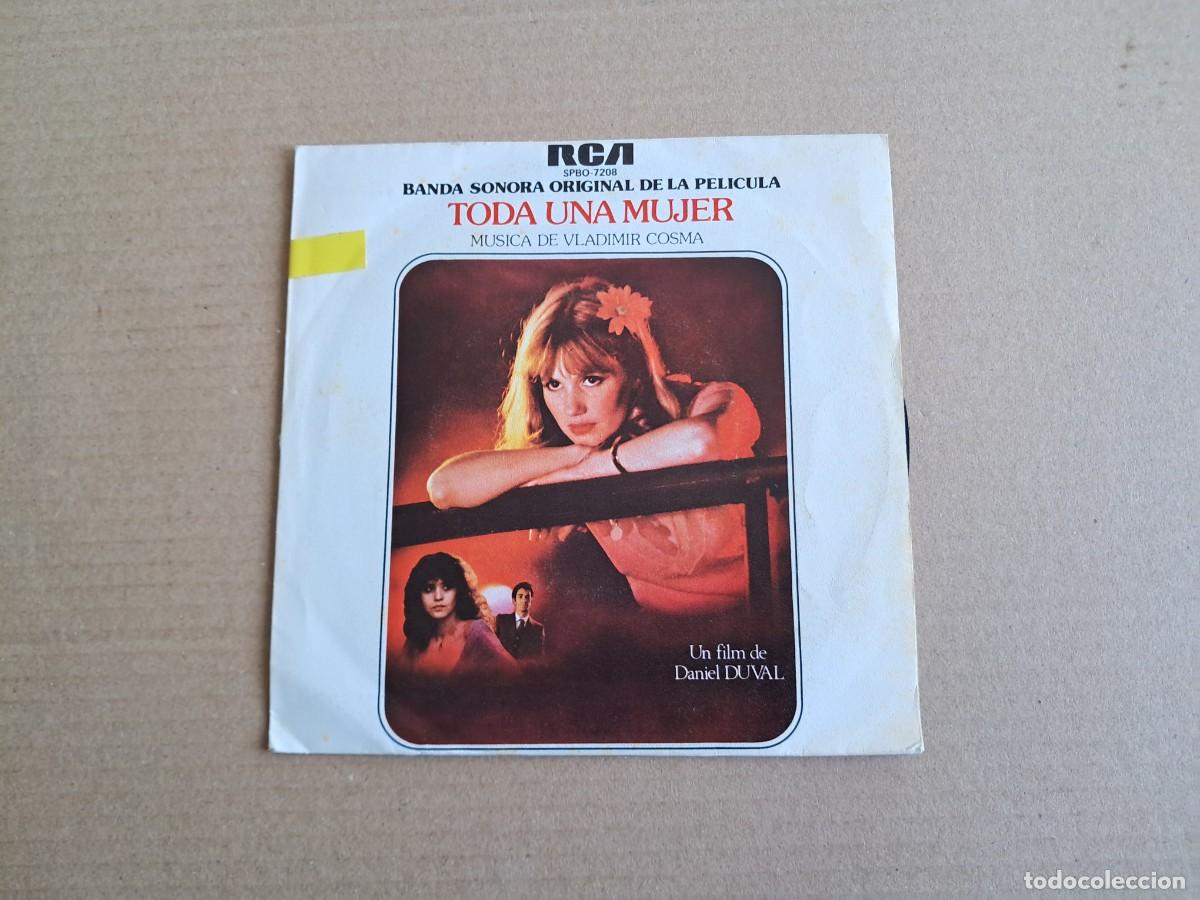 Discos de vinilo: BANDA SONORA - TODA UNA MUJER SINGLE PROMOCIONAL 1980 EDICION ESPA&Ntilde;OLA