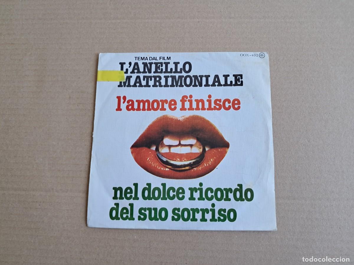 Discos de vinilo: BANDA SONORA - L&acute;ANELLO MATRIMONIALE SINGLE 1979 EDICION ESPA&Ntilde;OLA