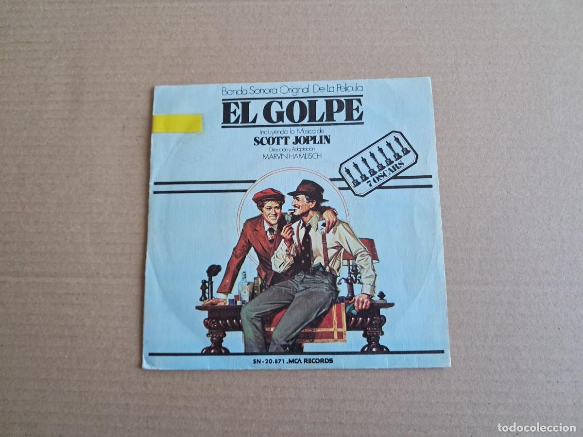 Discos de vinilo: BANDA SONORA - EL GOLPE SINGLE 1974 EDICION ESPA&Ntilde;OLA