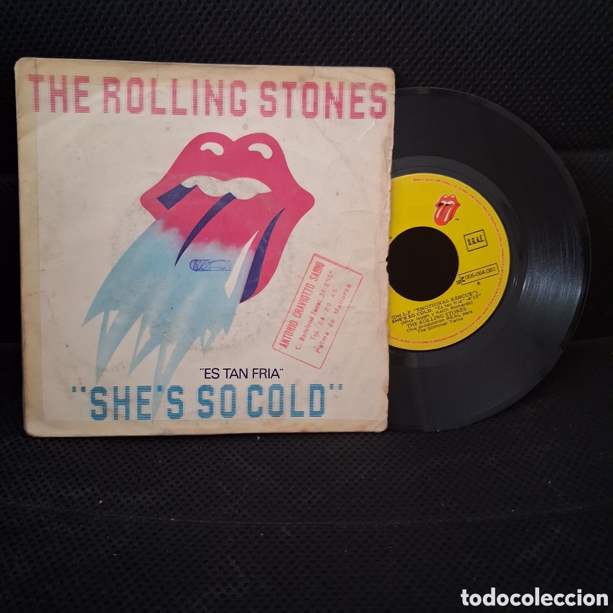 Discos de vinilo: The Rolling Stones &ndash; She's So Cold Es Tan Fria
