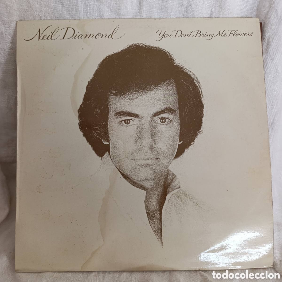 Discos de vinilo: Neil Diamond,&aacute;lbum de estudio de 1978 &rdquo;You Don't Bring Me Flowers&rdquo;