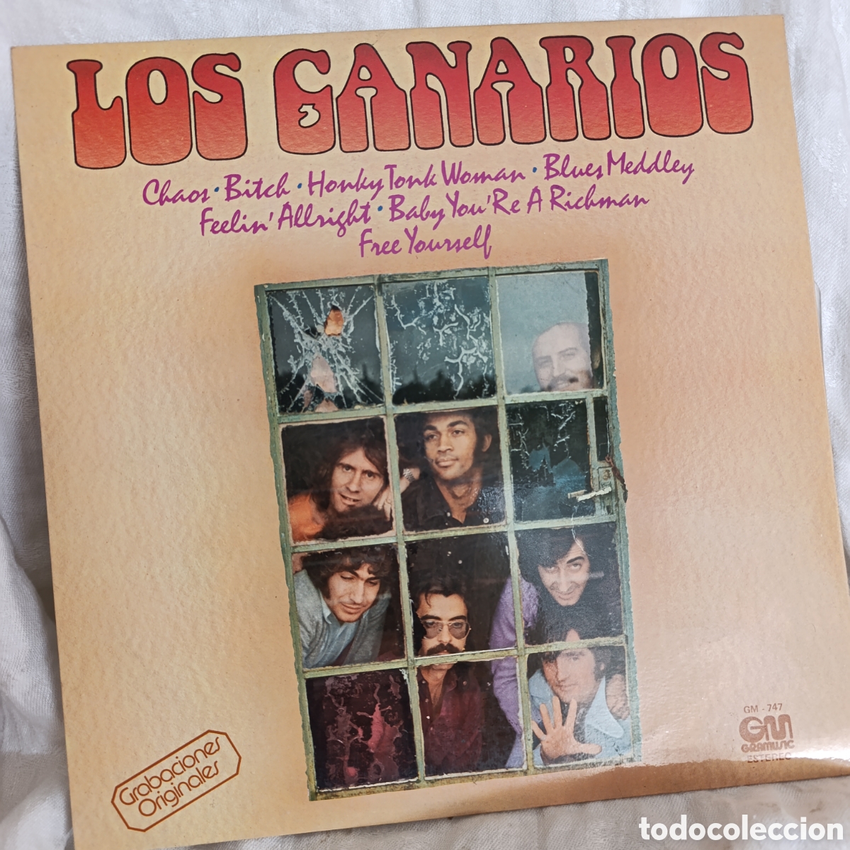 Discos de vinilo: Los Canarios,&aacute;lbum hom&oacute;nimo ,lanzado en 1978 por el sello Barclay,