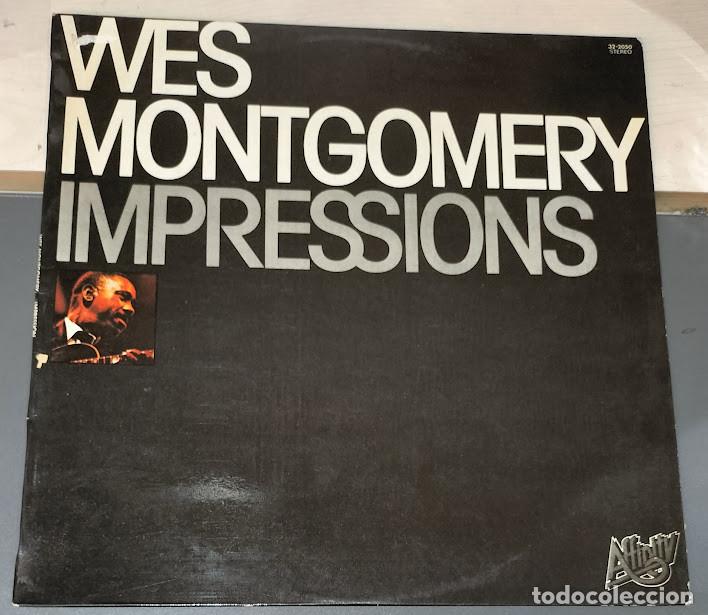 Discos de vinilo: Wes Montgomery - Impressions - LP Affinity ref. 32-2050. Ed. espa&ntilde;ola 1979.